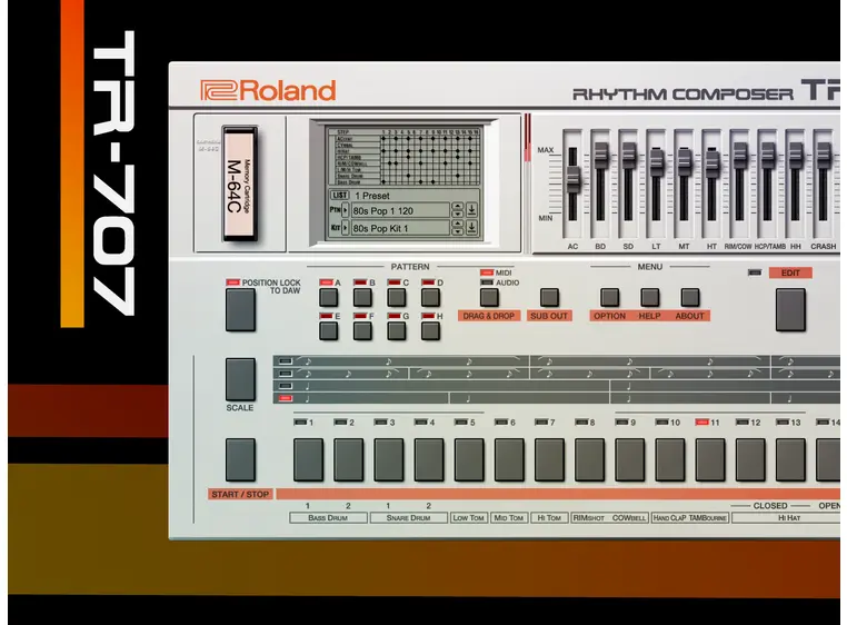 Roland Cloud TR-707 [Download] 